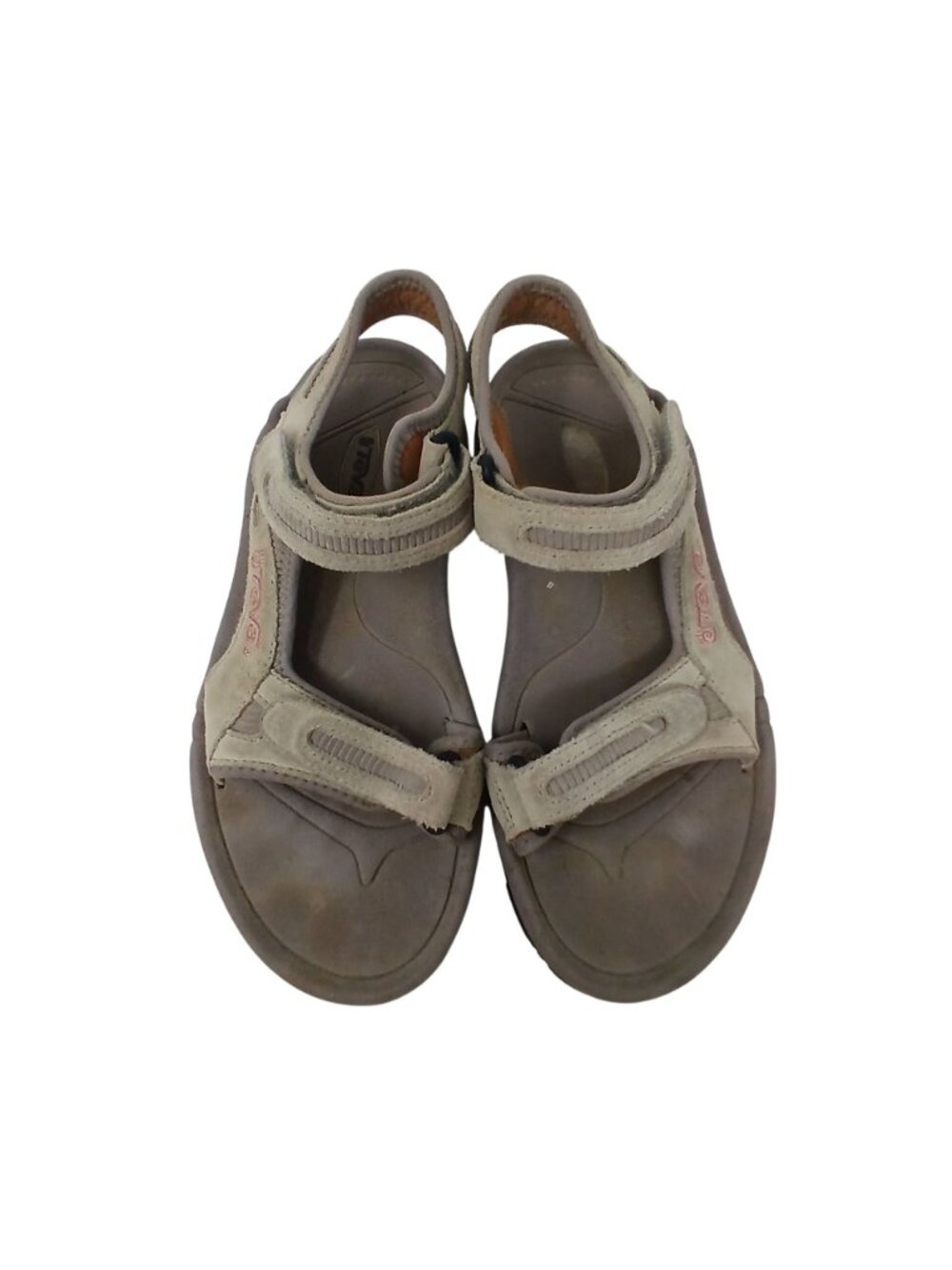 Teva Womens Size 9 Beige Sandals Adj Straps Cushioned Shock Soles 6468 #2 - Picture 10 of 10